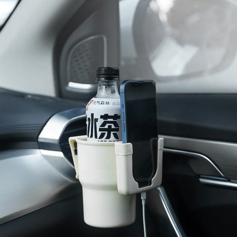 Stainless Steel Car Door Handle Drink Holder AT-24-240 - Car Outlet Beverage Rack